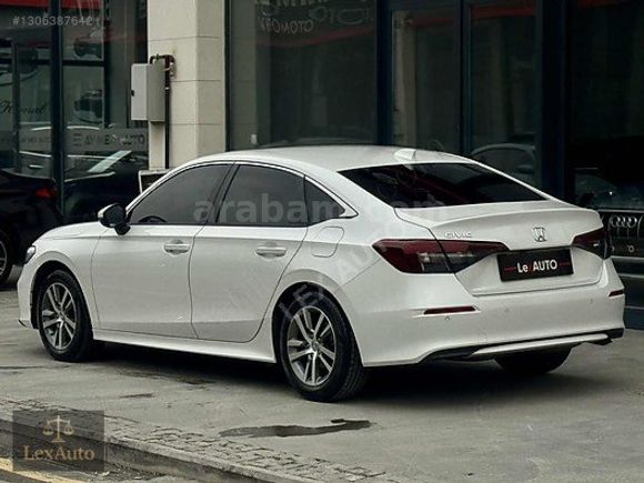 "LexAUTO" 2025 HONDA CİVİC ECO ELEGANCE PLUS FAB.LPG SEDEF BEYAZ