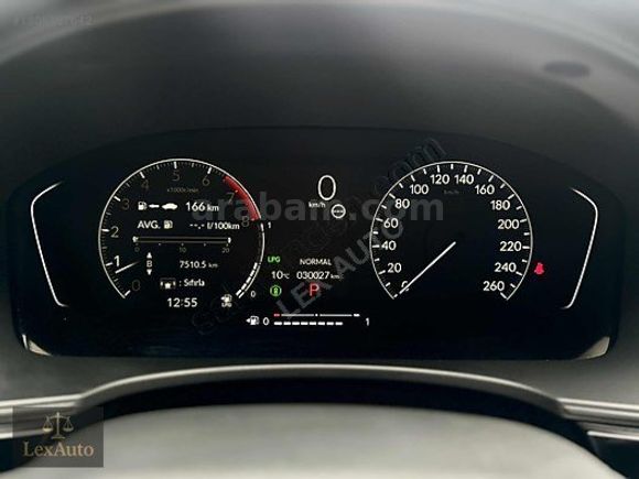 "LexAUTO" 2025 HONDA CİVİC ECO ELEGANCE PLUS FAB.LPG SEDEF BEYAZ
