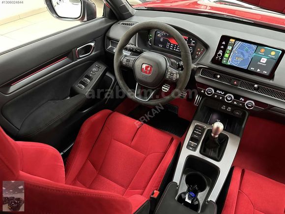 TR'de TEK 2025 2.0 Type-R 329HP HATASIZ KIRMIZI ÖZEL PLAKA