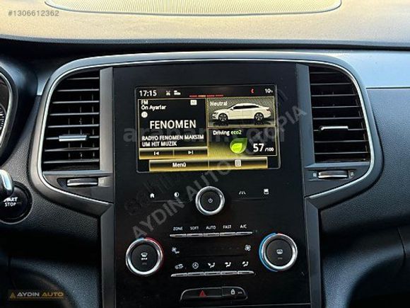 2016 RENAULT TALİSMAN 1.5 DCI TOUCH ANAHTARSZ ÇLŞTRMA+LED FAR