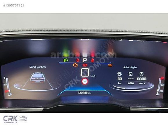 CRK'DAN *TAMAMI TAKSİT*2022 PEUGEOT 508 *CAM TAVAN* FULL BAKIMLI