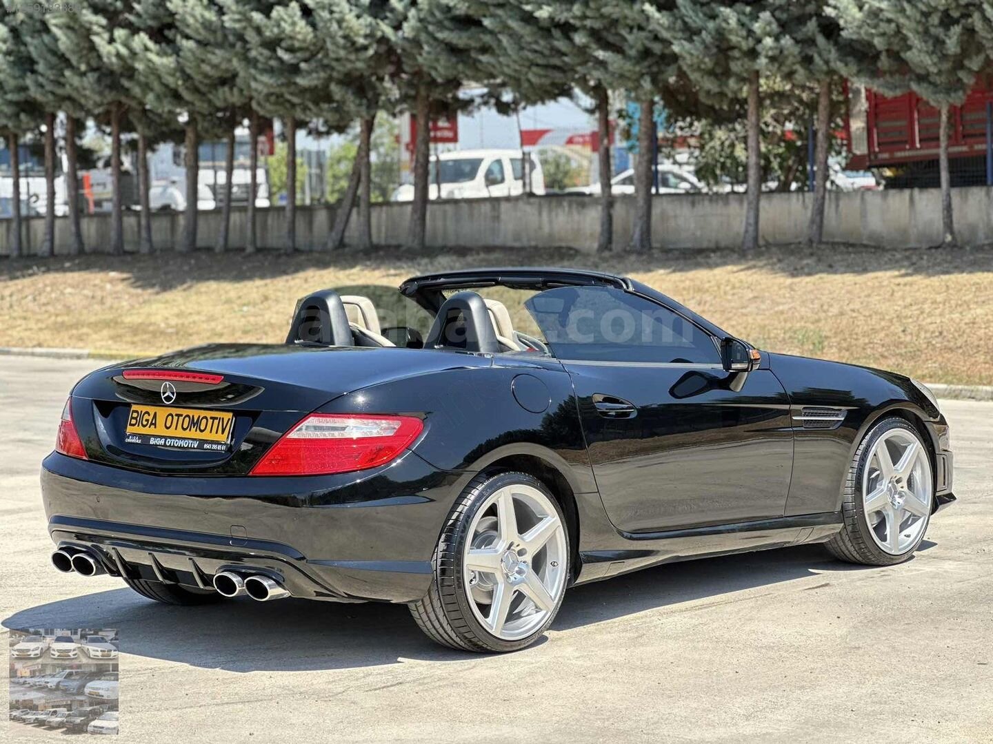 Galeriden Mercedes - Benz SLK 250 2011 Model Çanakkale 275.000 km Siyah 7
