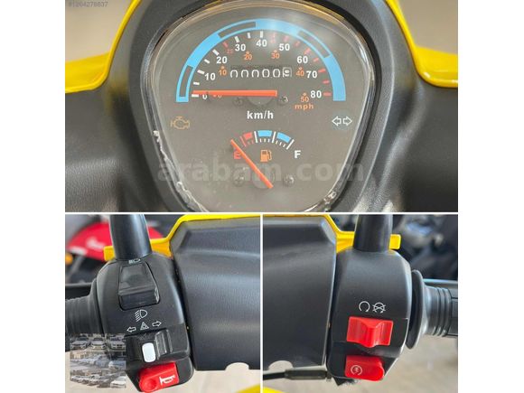 RUTEC GRACE 50 - EURO 5 PLUS - VERGİ & SİGORTADAN MUAF