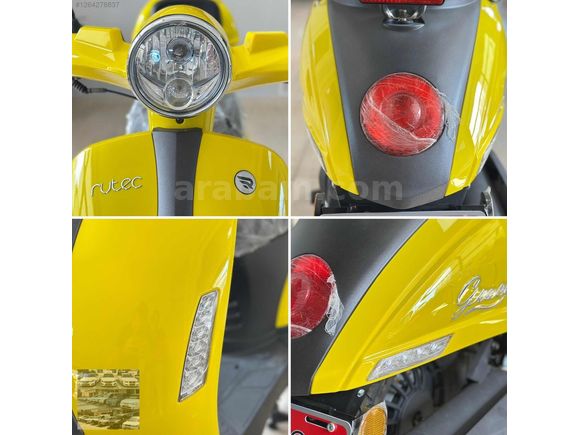 RUTEC GRACE 50 - EURO 5 PLUS - VERGİ & SİGORTADAN MUAF
