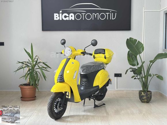 RUTEC GRACE 50 - EURO 5 PLUS - VERGİ & SİGORTADAN MUAF