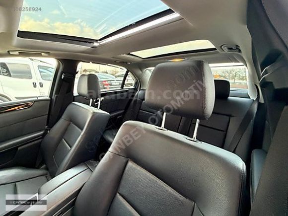 2011 MODEL MERCEDES E250CDI CAM TAVAN+SAĞ SOL HAFIZA İLK EL'DEN