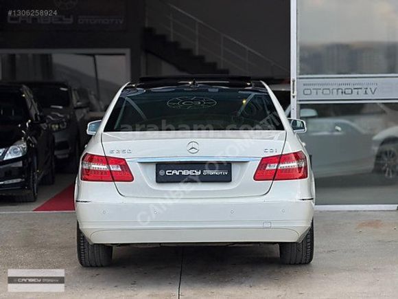 2011 MODEL MERCEDES E250CDI CAM TAVAN+SAĞ SOL HAFIZA İLK EL'DEN