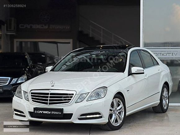 2011 MODEL MERCEDES E250CDI CAM TAVAN+SAĞ SOL HAFIZA İLK EL'DEN