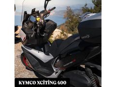 hatasız, çantalı, ön-arka kameralı, yeni akülü, Kymco Xciting VS 400 Limited Edition  Muğla