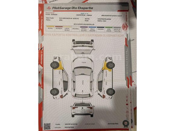 2024 OPEL CORSA 1.2T EDİTİON 18 km OTOMATİK
