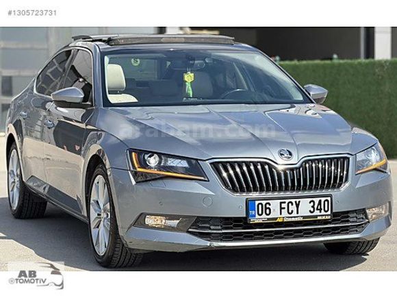 2016 SKODA SUPERB 1.6TDİ PRESTİGE OTOMATİK VİTES & CAM TAVANLI.