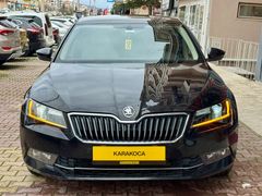 HATASIZ 2018 SKODA SUPERB 1.6TDI GREENTEC STYLE DSG BEJ DERİ KLT