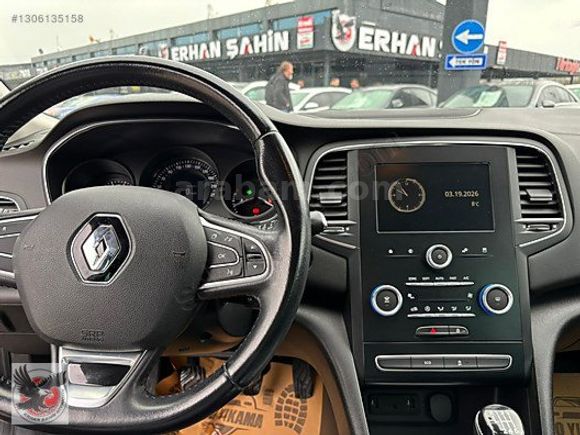 RENAULT MEGANE 2017 MODEL 133 BİNDE HATASIZ BOYASIZ