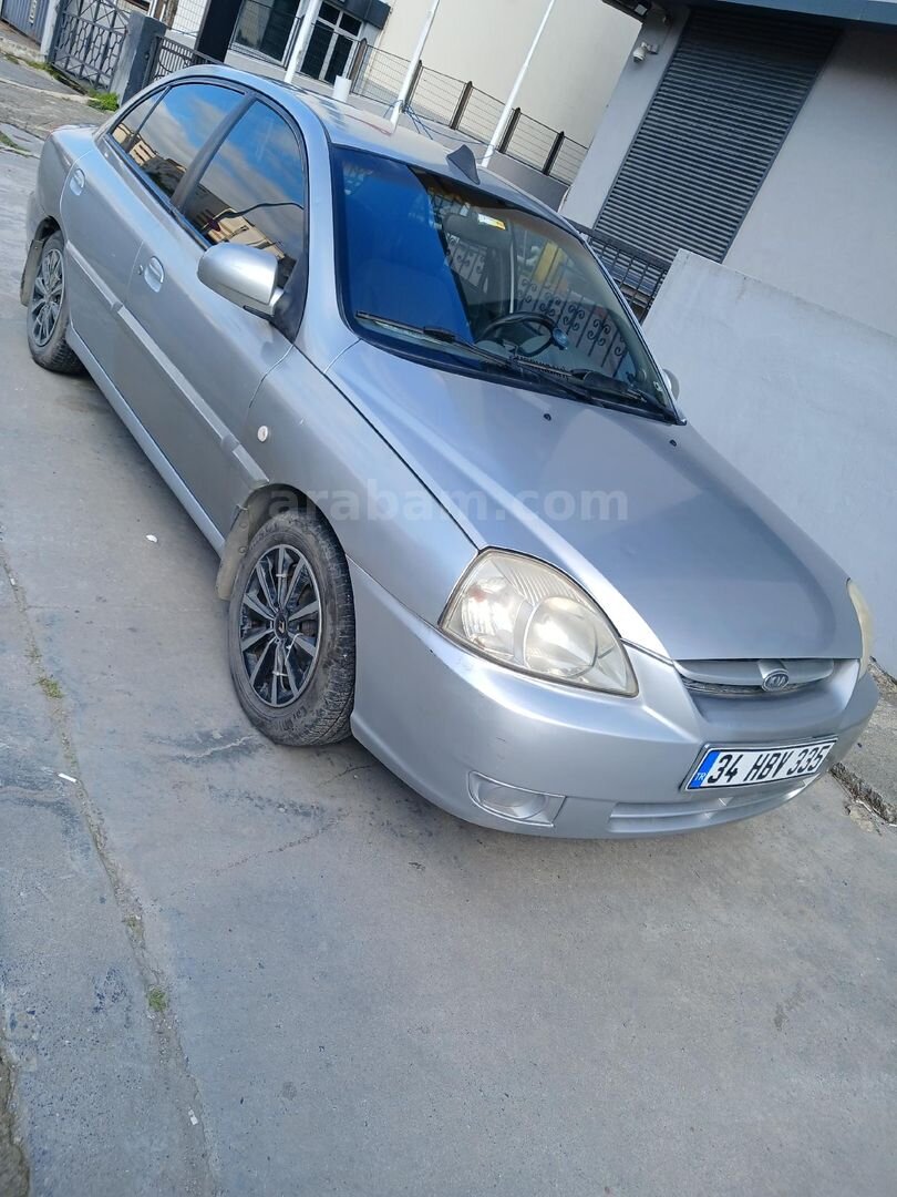 Sahibinden Kia Rio 1.3 Trend 2004 Model İstanbul 204.000 km Gri (Gümüş) 2