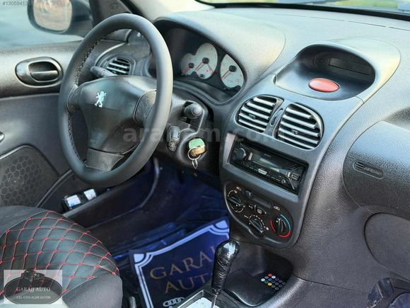 Garajj'dan Düşük KM Otomatik Peugeot 206 BENZİN-LPĞ