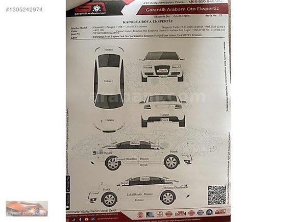 Hasar Kayıtsız Otomatik Masrafsızz !!!