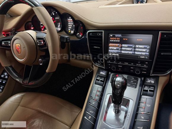 SALTANOĞLU MOTORS'DAN BAYİİ PANAMERA 4 YOLCUEKRANI/BOSE/CHRONO