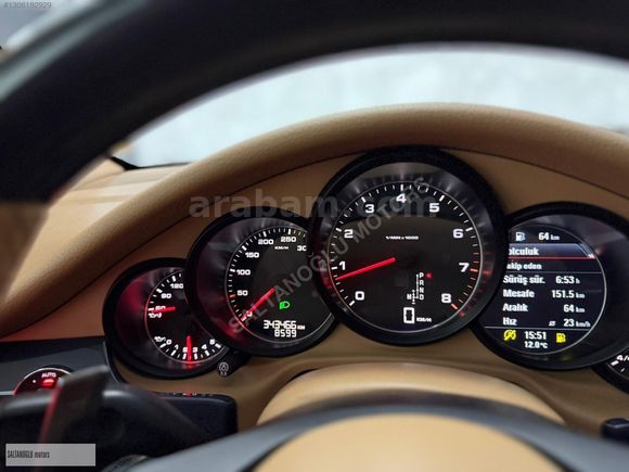 SALTANOĞLU MOTORS'DAN BAYİİ PANAMERA 4 YOLCUEKRANI/BOSE/CHRONO