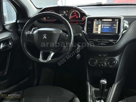 -BSS MOTORS-2014 PEUGEOT 208 1.2 BENZİN OTOMATİK MASRAFSIZ !