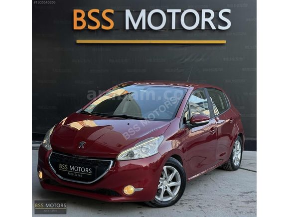 -BSS MOTORS-2014 PEUGEOT 208 1.2 BENZİN OTOMATİK MASRAFSIZ !