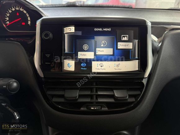 -BSS MOTORS-2014 PEUGEOT 208 1.2 BENZİN OTOMATİK MASRAFSIZ !