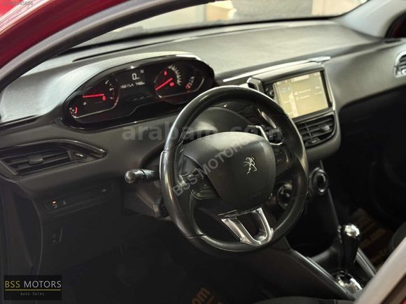 -BSS MOTORS-2014 PEUGEOT 208 1.2 BENZİN OTOMATİK MASRAFSIZ !