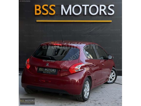 -BSS MOTORS-2014 PEUGEOT 208 1.2 BENZİN OTOMATİK MASRAFSIZ !