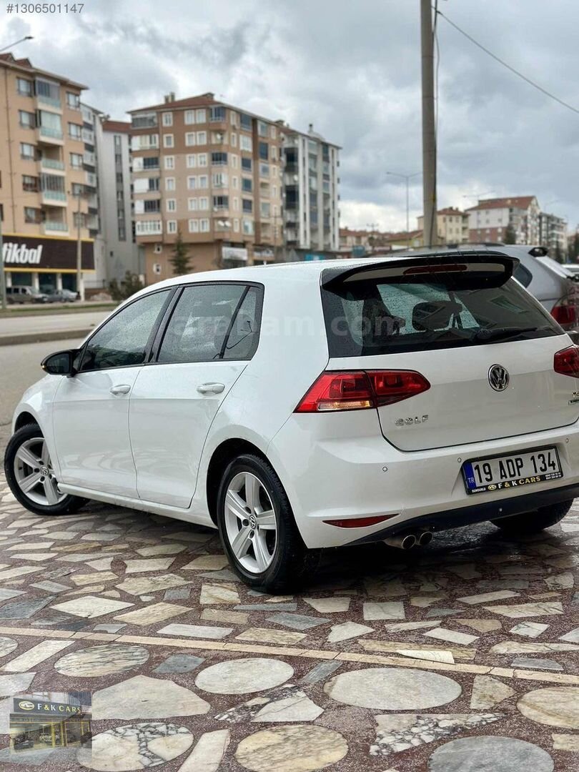 Galeriden Volkswagen Golf 1.4 TSi Comfortline 2015 Model Çorum 199.700 km Beyaz 7