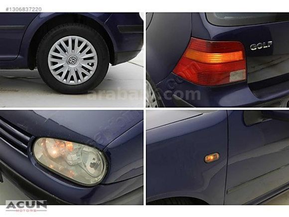 ACUN MOTORS BAKIMLI SAĞLIKLI 2001 GOLF 1.6 LPG'Lİ YENİ MUAYNE
