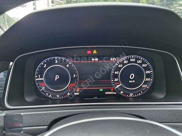 GALERİ GÖKHAN'DAN DEĞİŞENSİZ BOYASIZ GOLF 1.6 TDI HİGHLİNE DSG