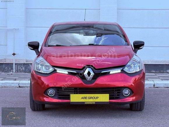 ARE GROUP'DAN 2014 RENAULT CLİO 1.5DCI ICON OTOMATİK TERTEMİZ