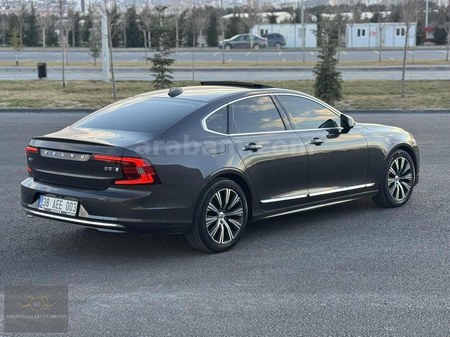 Galeriden Volvo S90 2.0 D B5 Plus Bright 2022 Model Kayseri 110.000 km Gri 6