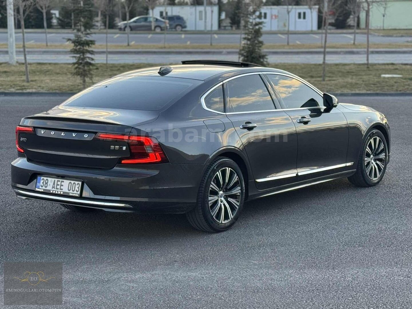 Galeriden Volvo S90 2.0 D B5 Plus Bright 2022 Model Kayseri 110.000 km Gri 5