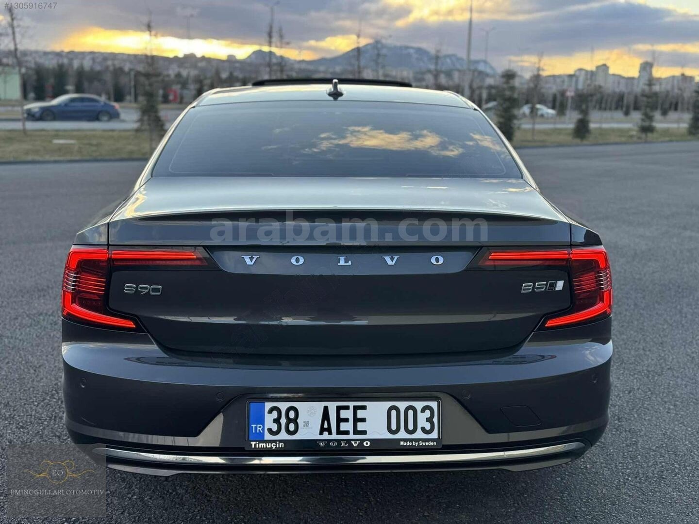 Galeriden Volvo S90 2.0 D B5 Plus Bright 2022 Model Kayseri 110.000 km Gri 7