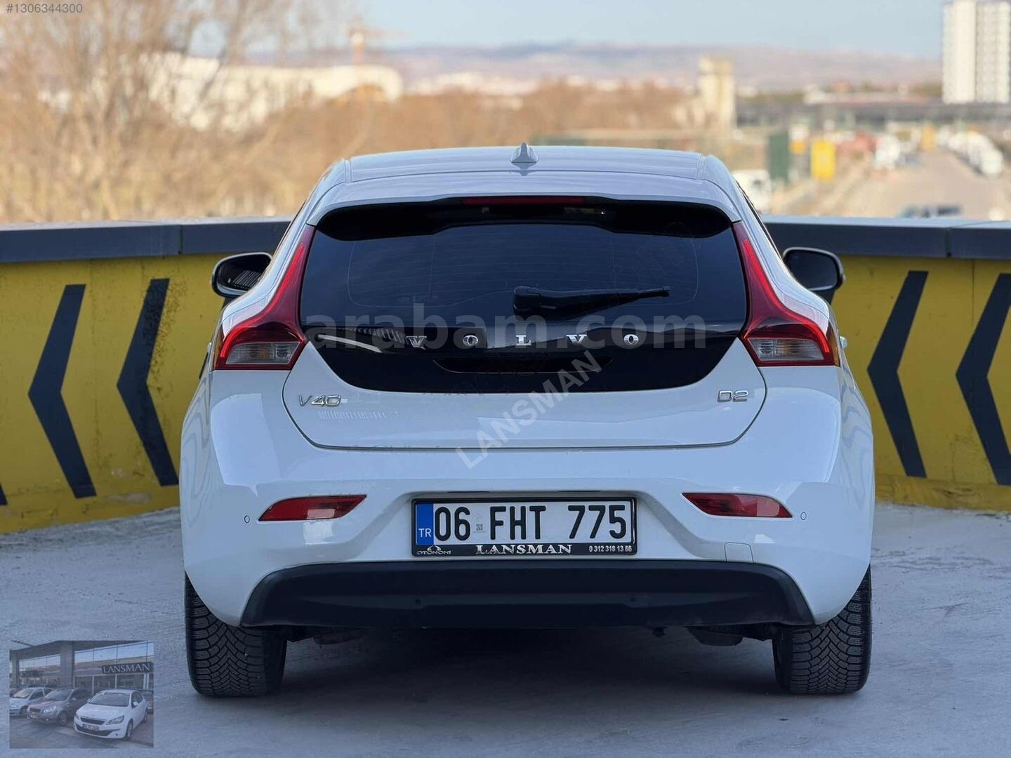 LANSMAN'dan DEĞİŞENSİZ/MASRAFSIZ/2014/VOLVO/V40/DİZEL/OTOMATİK 2