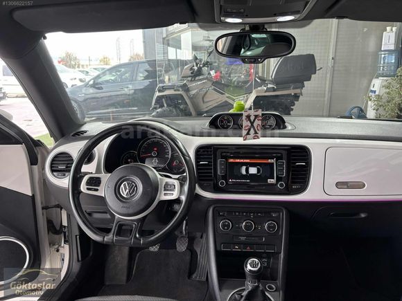 2012 BEETEL 1.2TSI DESİGN DİSK JANT LED FAR FUL PAKET DEGİŞENSIZ