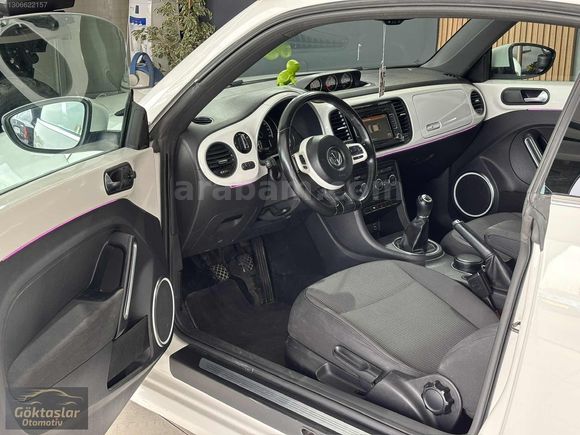 2012 BEETEL 1.2TSI DESİGN DİSK JANT LED FAR FUL PAKET DEGİŞENSIZ