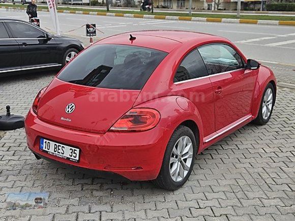 36ay Kredili 2012 BEETLE 1.2tsi DESİGN 105ps ATEŞ KIRMIZI.......