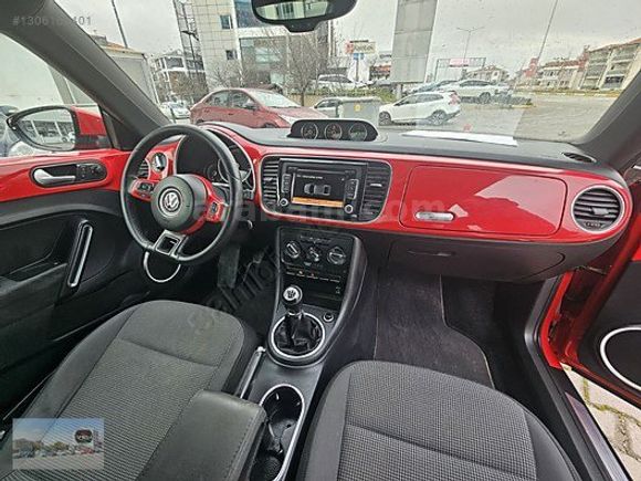 36ay Kredili 2012 BEETLE 1.2tsi DESİGN 105ps ATEŞ KIRMIZI.......