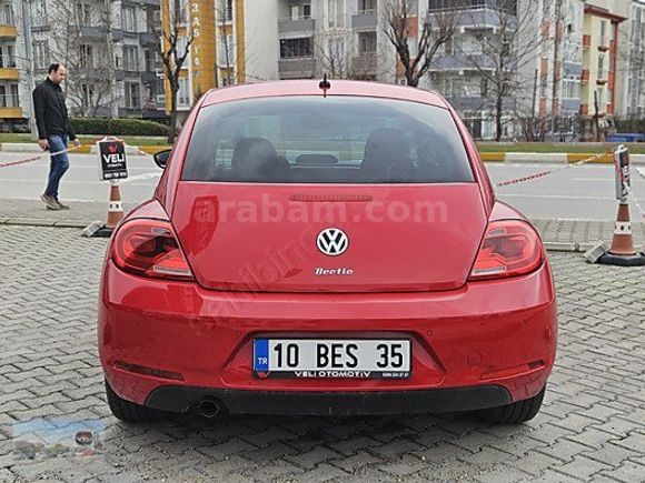 36ay Kredili 2012 BEETLE 1.2tsi DESİGN 105ps ATEŞ KIRMIZI.......