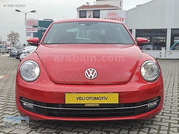 36ay Kredili 2012 BEETLE 1.2tsi DESİGN 105ps ATEŞ KIRMIZI.......