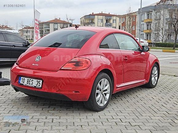 36ay Kredili 2012 BEETLE 1.2tsi DESİGN 105ps ATEŞ KIRMIZI.......
