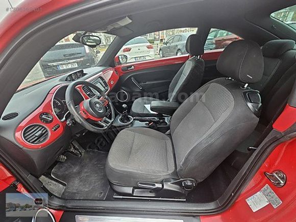36ay Kredili 2012 BEETLE 1.2tsi DESİGN 105ps ATEŞ KIRMIZI.......