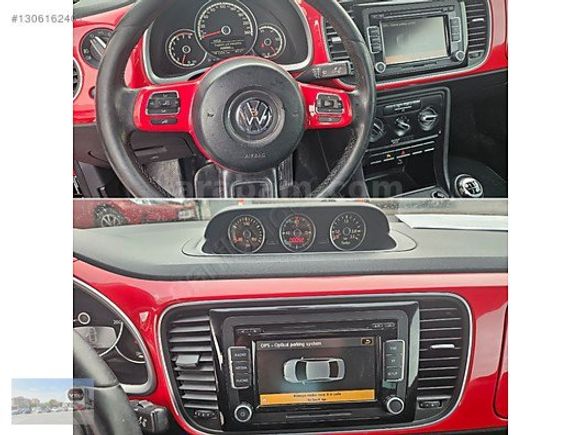 36ay Kredili 2012 BEETLE 1.2tsi DESİGN 105ps ATEŞ KIRMIZI.......