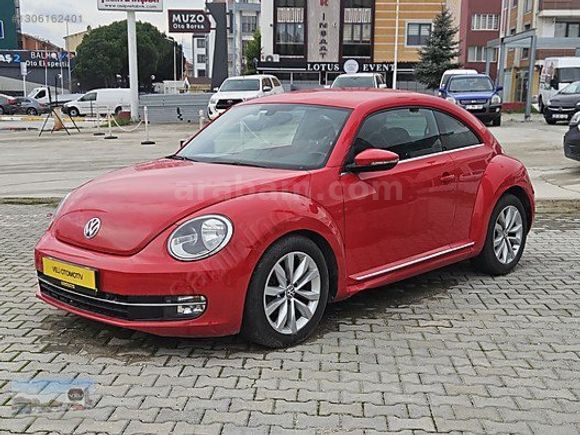 36ay Kredili 2012 BEETLE 1.2tsi DESİGN 105ps ATEŞ KIRMIZI.......