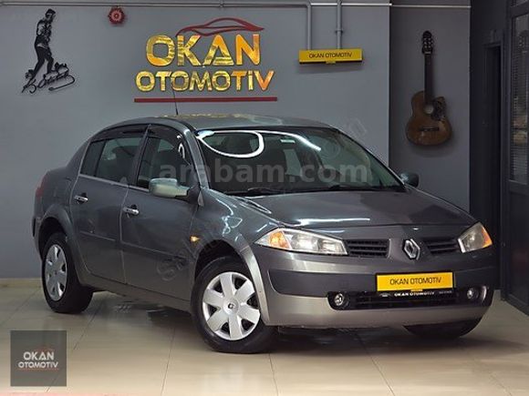 ORJİNAL 230 BİN KM SEDAN MEGANE II KLİMALI - K.K. 12 AY TAKSİT