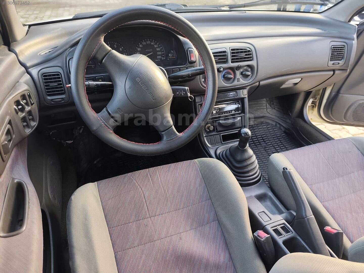 Galeriden Subaru Impreza 1.6 GL 1994 Model Gaziantep 193.000 km Beyaz 7