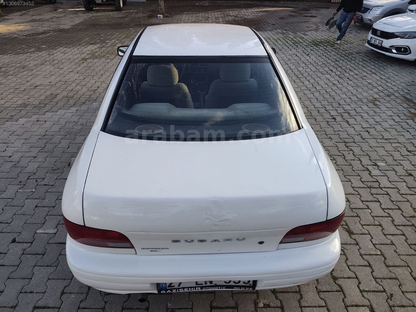 Galeriden Subaru Impreza 1.6 GL 1994 Model Gaziantep 193.000 km Beyaz 5