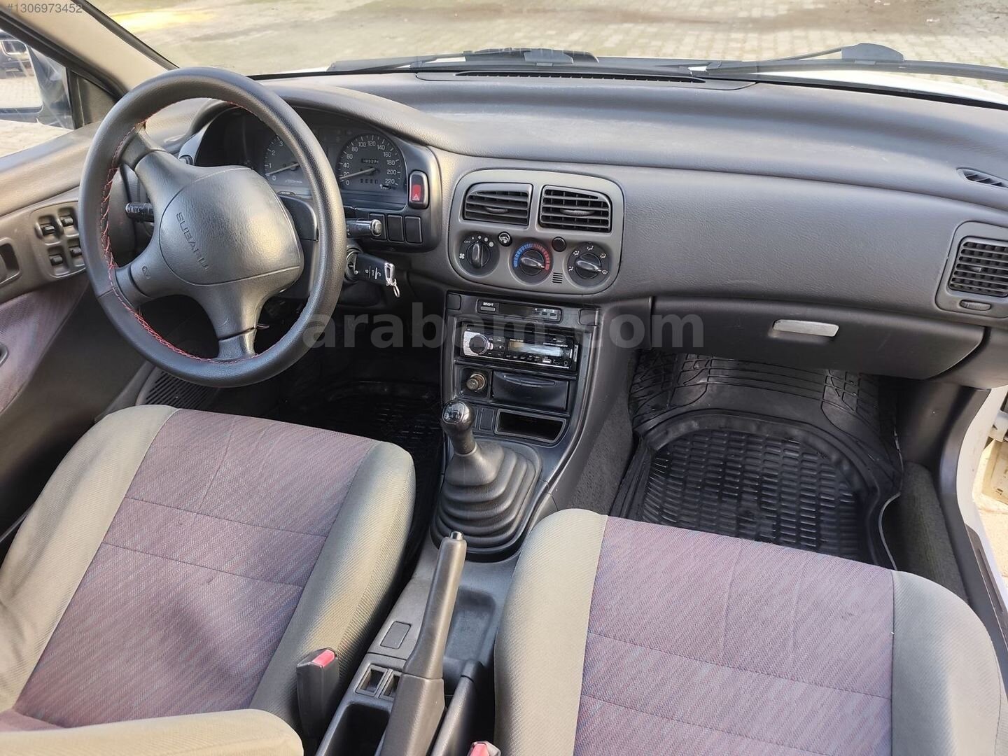 Galeriden Subaru Impreza 1.6 GL 1994 Model Gaziantep 193.000 km Beyaz 6