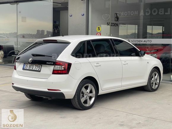 SÖZDEN AUTO'DAN 2015 SKODA RAPİD 1.6TDI ELEGANCE/658.000TL KREDİ